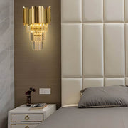Waverley Beam Crystal Wall Sconce — gallery image 9