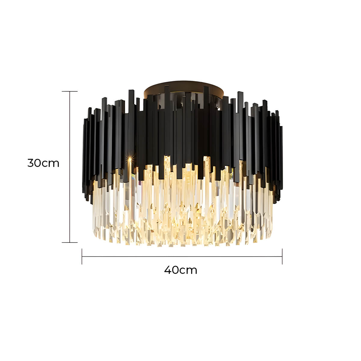 Asterwood Beam Crystal Chandelier — gallery image 20