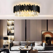 Asterwood Beam Crystal Chandelier — gallery image 12