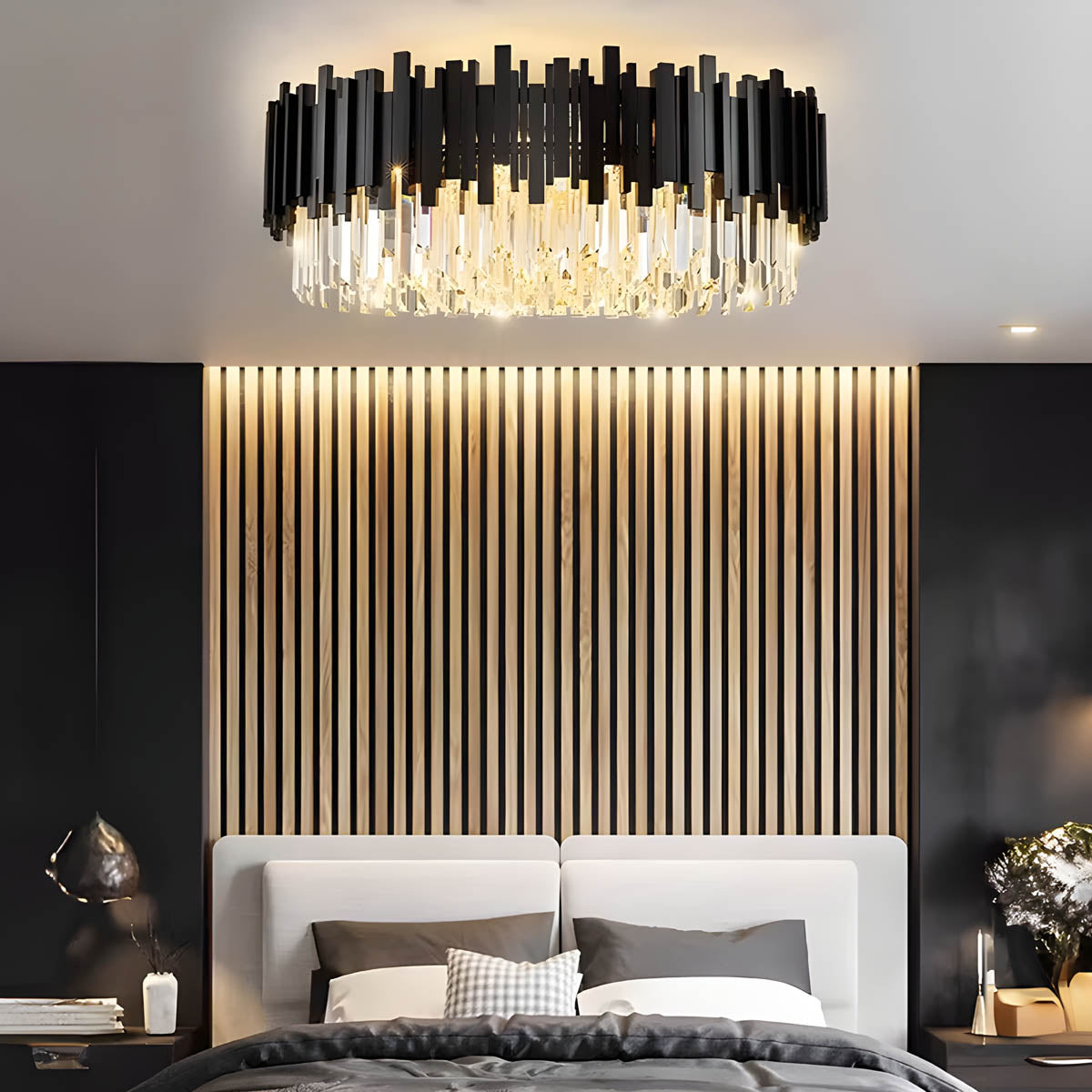 Asterwood Beam Crystal Chandelier — gallery image 11