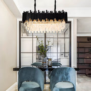 Asterwood Beam Crystal Chandelier — gallery image 4