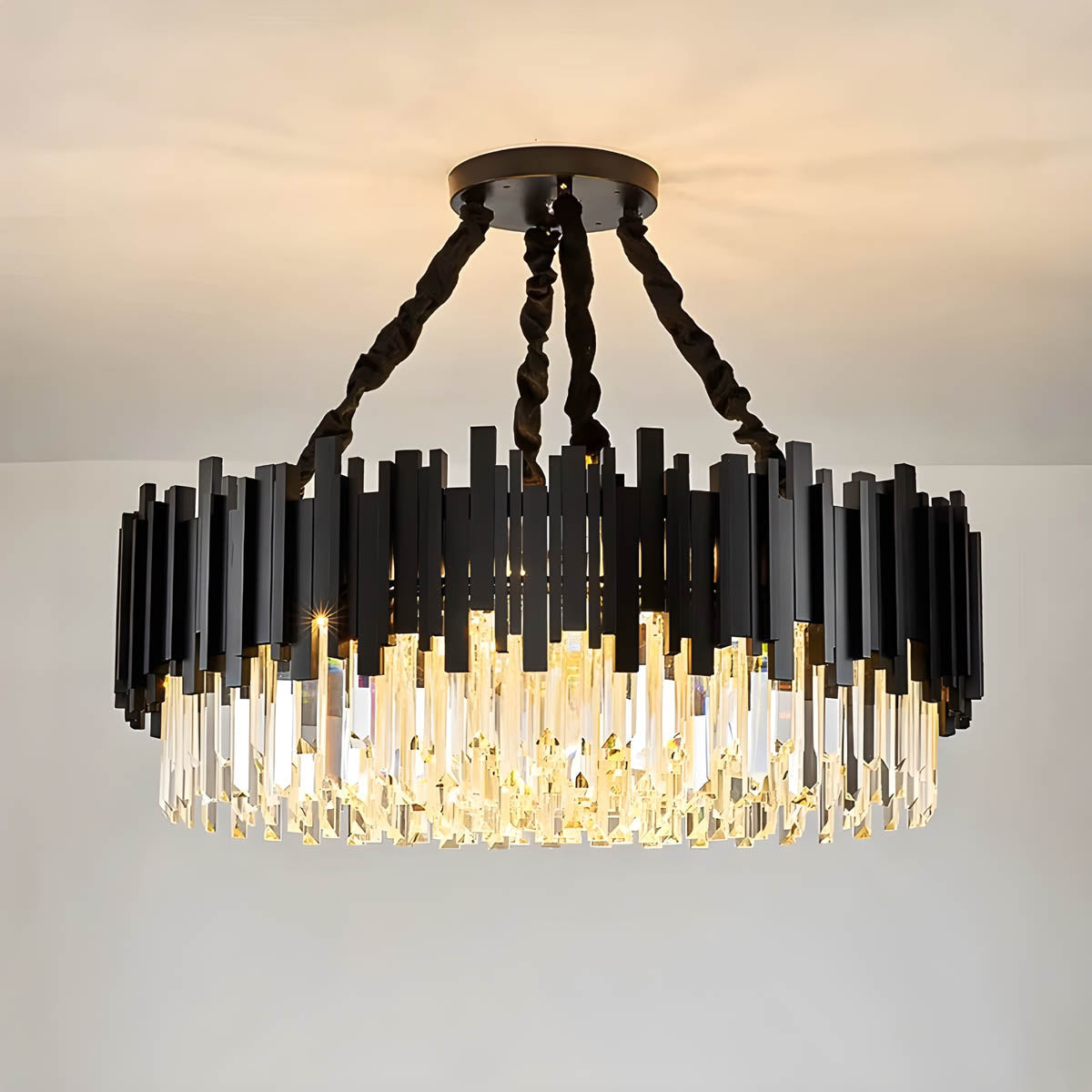 Asterwood Beam Crystal Chandelier — gallery image 13