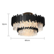Asterwood Beam Crystal Chandelier — gallery image 25