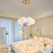 Thornfield Beam Acrylic Cluster Chandelier — gallery image 7