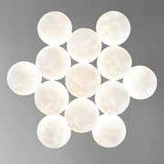 Thornfield Beam Acrylic Cluster Chandelier — gallery image 9