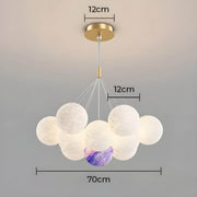 Thornfield Beam Acrylic Cluster Chandelier — gallery image 26