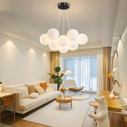 Thornfield Beam Acrylic Cluster Chandelier — gallery image 3