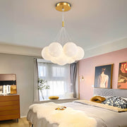 Thornfield Beam Acrylic Cluster Chandelier — gallery image 5