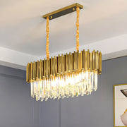 Elmwood Beam Crystal Chandelier — gallery image 7