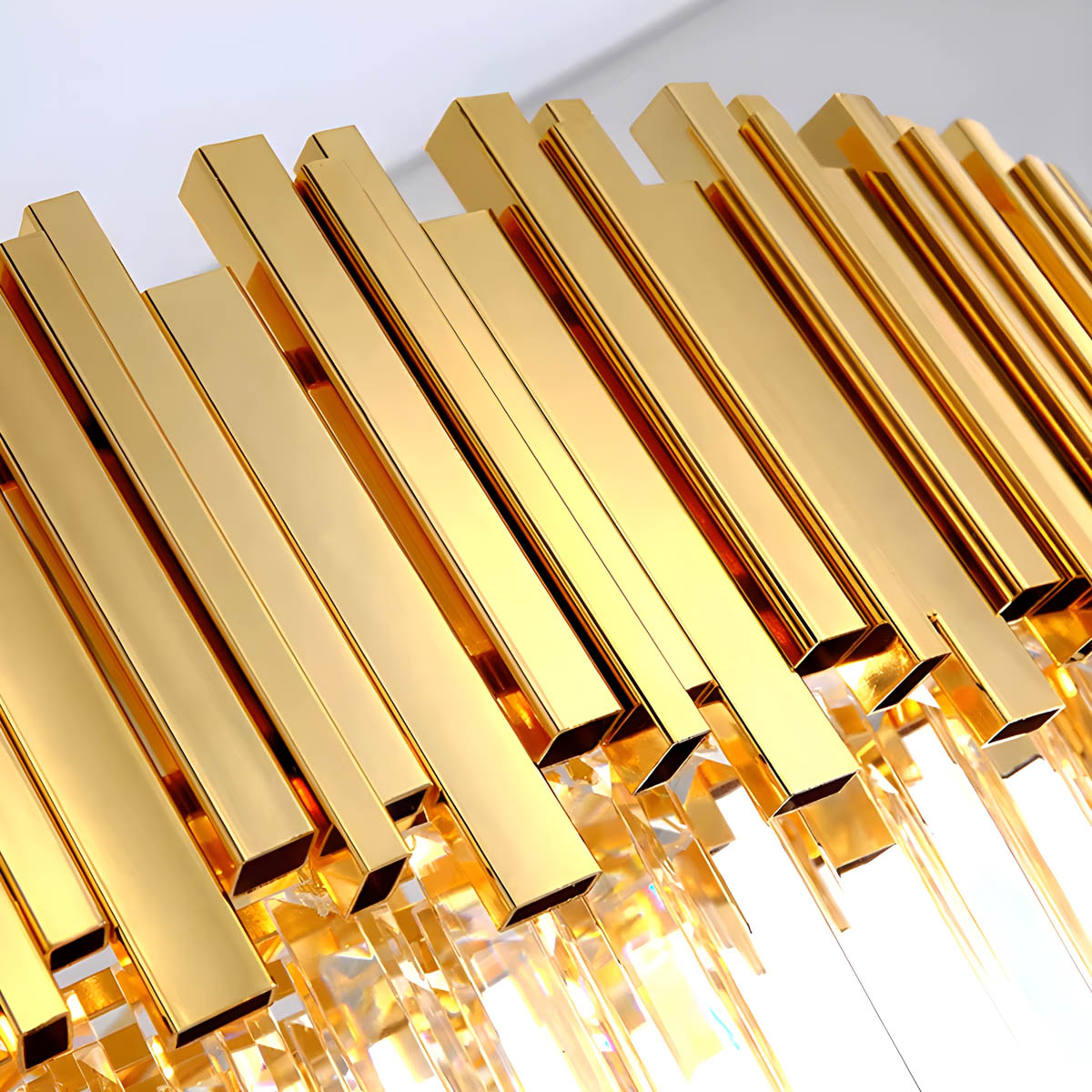 Elmwood Beam Crystal Chandelier — gallery image 9