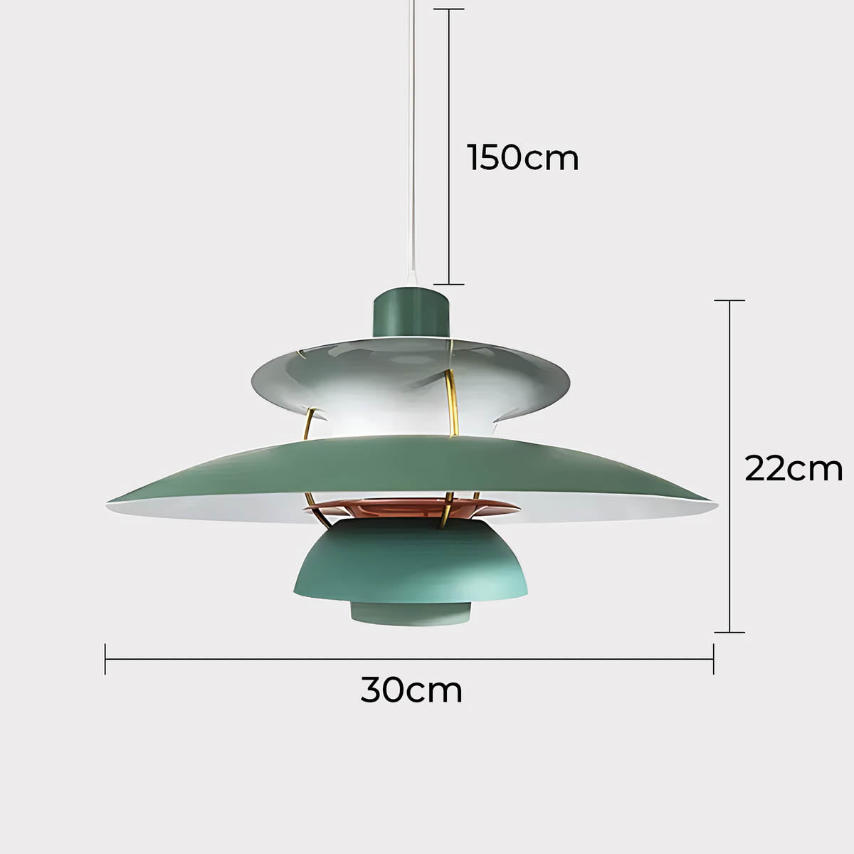 Beechwood Beam Aluminum Pendant Light — gallery image 13