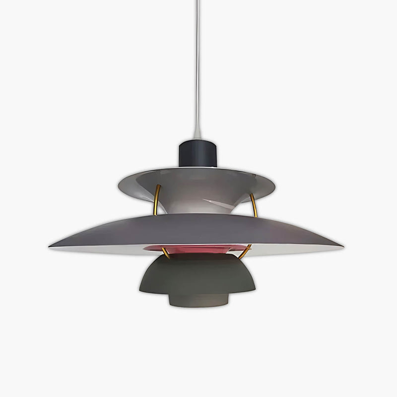 Beechwood Beam Aluminum Pendant Light — gallery image 1