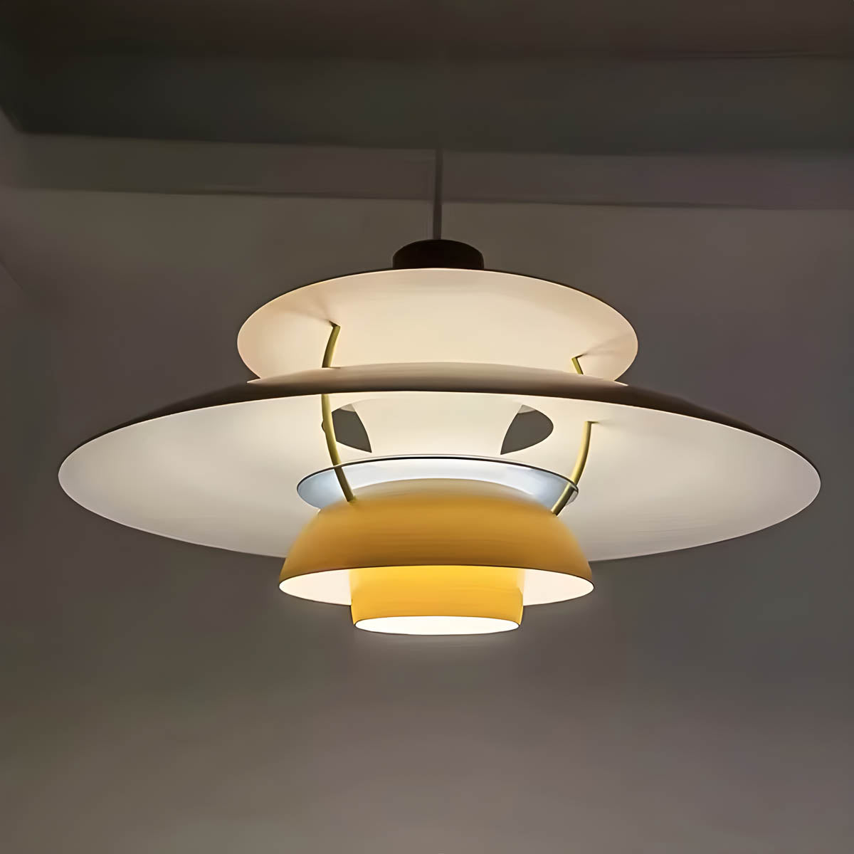 Beechwood Beam Aluminum Pendant Light — gallery image 10