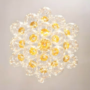 Laurelwood Beam Glass Chandelier — gallery image 5