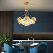 Laurelwood Beam Glass Chandelier — gallery image 3