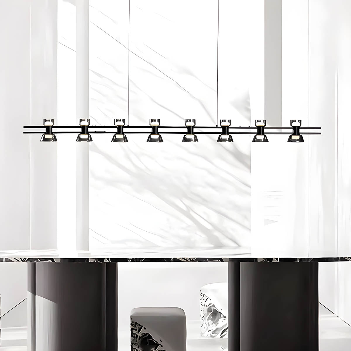 Redfern Beam Glass Pendant Light — gallery image 9