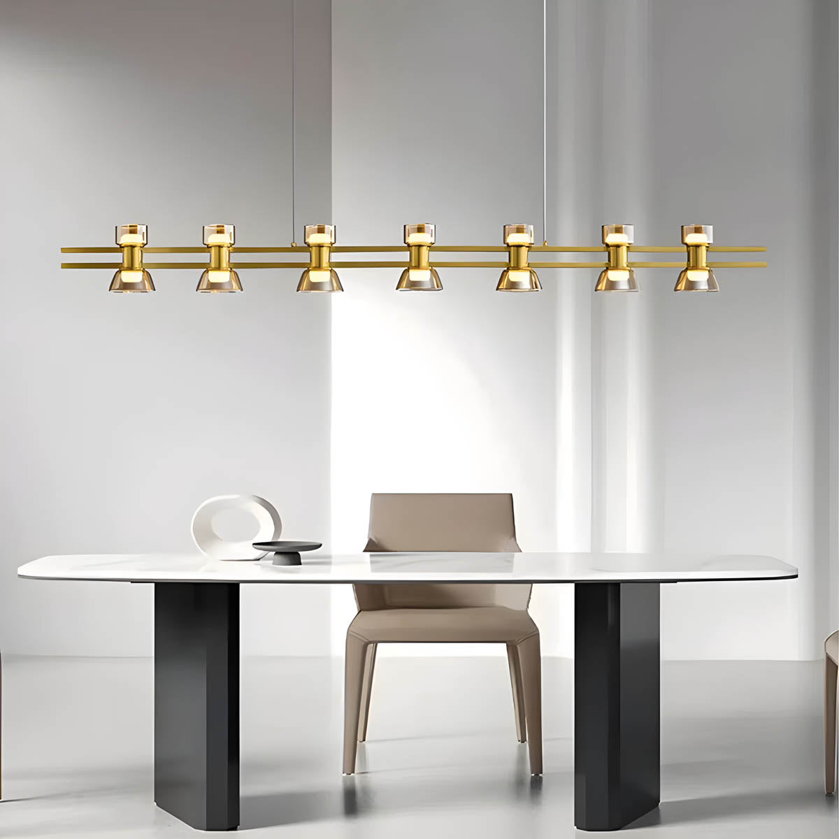 Redfern Beam Glass Pendant Light — gallery image 3