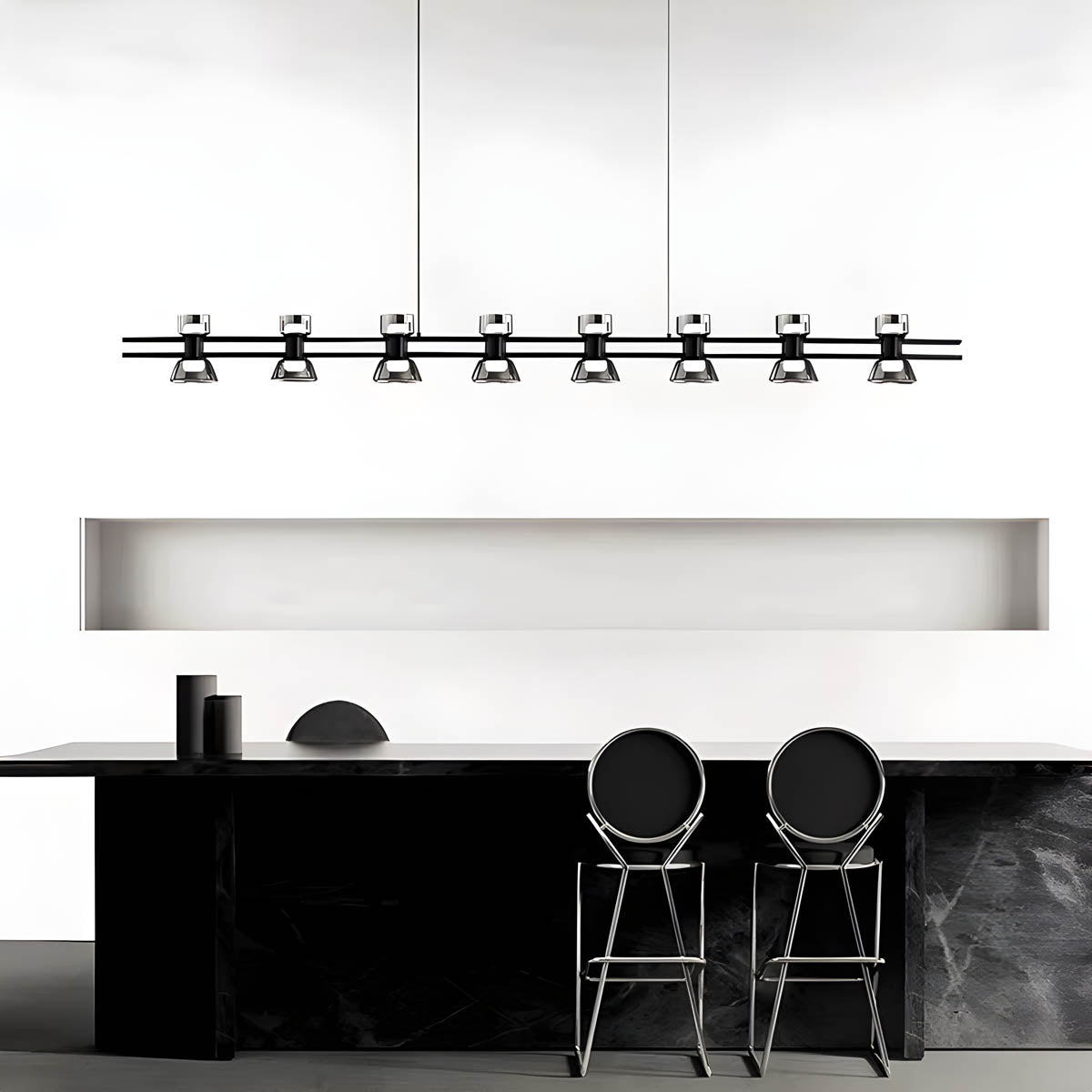 Redfern Beam Glass Pendant Light — gallery image 8