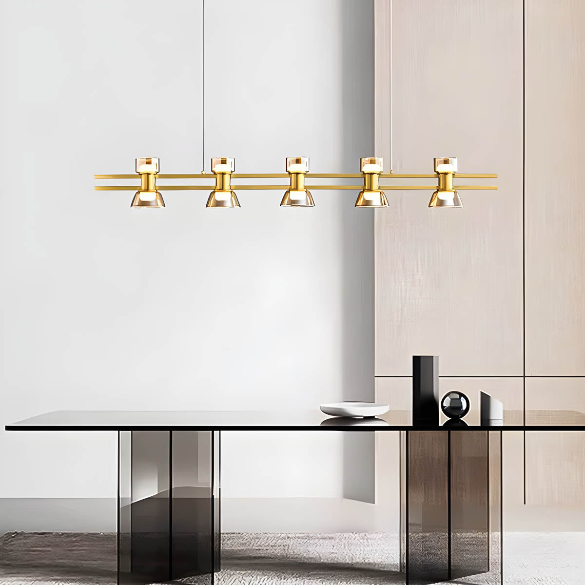 Redfern Beam Glass Pendant Light — gallery image 7