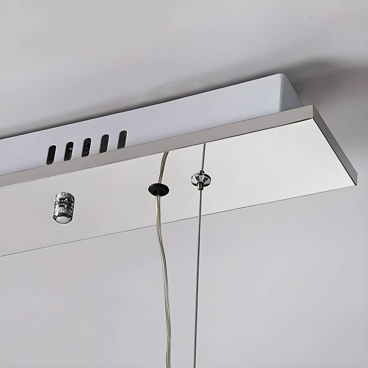 Kingsley Beam Aluminum Chandelier — gallery image 10