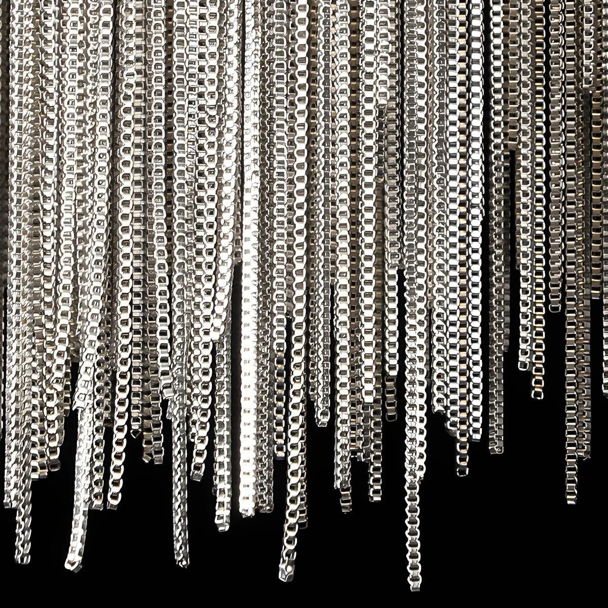Kingsley Beam Aluminum Chandelier — gallery image 13