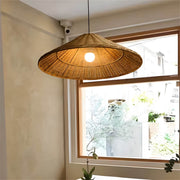 Riverton Beam Rattan Pendant Light — gallery image 8