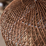 Brookfield Beam Rattan Chandelier — gallery image 14