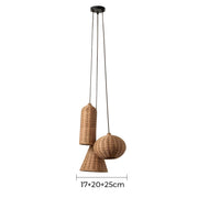 Wildwood Beam Rattan Chandelier — gallery image 20