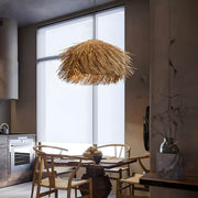 Eastmere Beam Rattan Pendant Light — gallery image 10