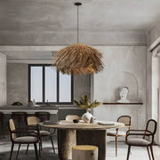 Eastmere Beam Rattan Pendant Light — gallery image 9