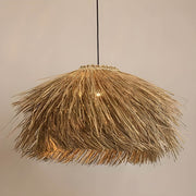 Eastmere Beam Rattan Pendant Light — gallery image 12
