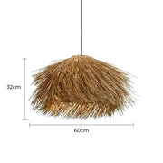 Eastmere Beam Rattan Pendant Light — gallery image 17