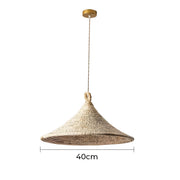 Highwood Beam Rattan Pendant Light — gallery image 9
