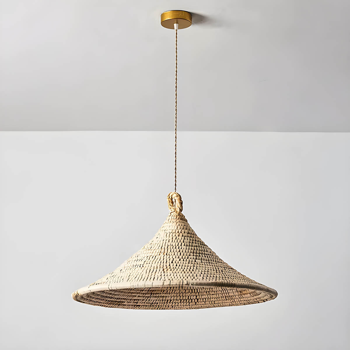 Highwood Beam Rattan Pendant Light — gallery image 6