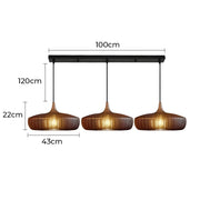 Northwick Beam Wood Chandelier — gallery image 19