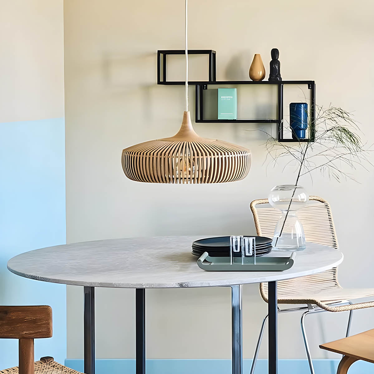 Northwick Beam Wood Chandelier — gallery image 5