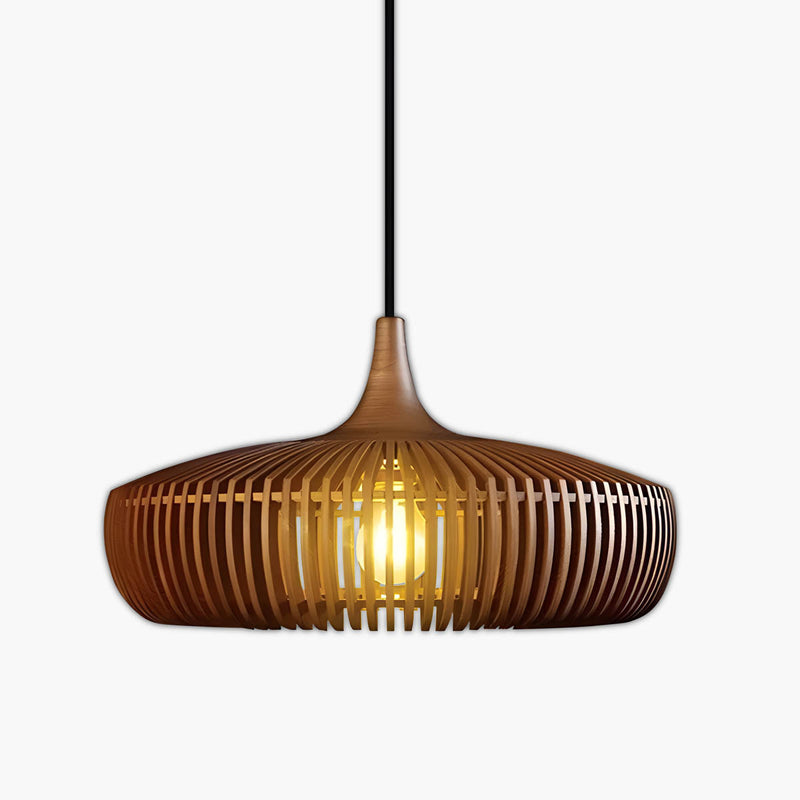 Northwick Beam Wood Chandelier — gallery image 1