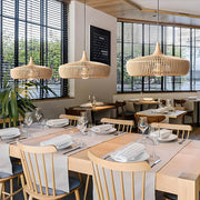 Northwick Beam Wood Chandelier — gallery image 8