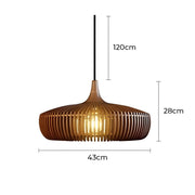 Northwick Beam Wood Chandelier — gallery image 11