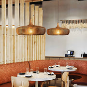 Northwick Beam Wood Chandelier — gallery image 2