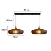 Northwick Beam Wood Chandelier — gallery image 15