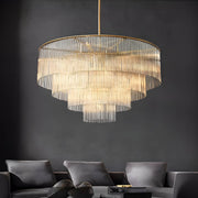 Briarley Beam Glass Chandelier — gallery image 6