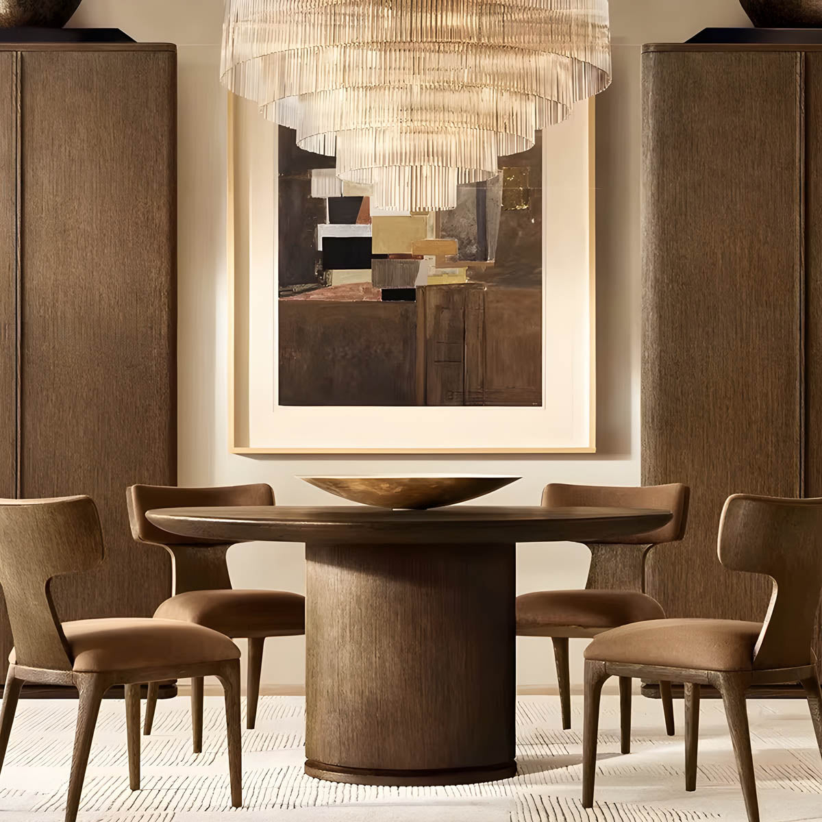 Briarley Beam Glass Chandelier — gallery image 5
