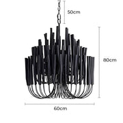 Hartley Beam Wood Chandelier — gallery image 14
