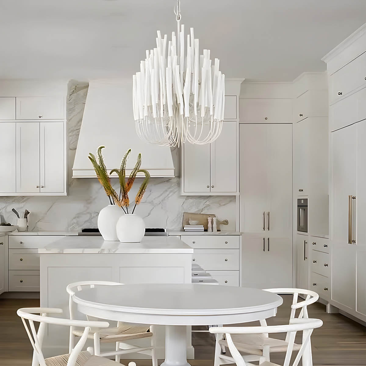 Hartley Beam Wood Chandelier — gallery image 9
