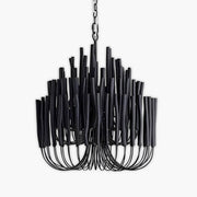 Hartley Beam Wood Chandelier — gallery image 1