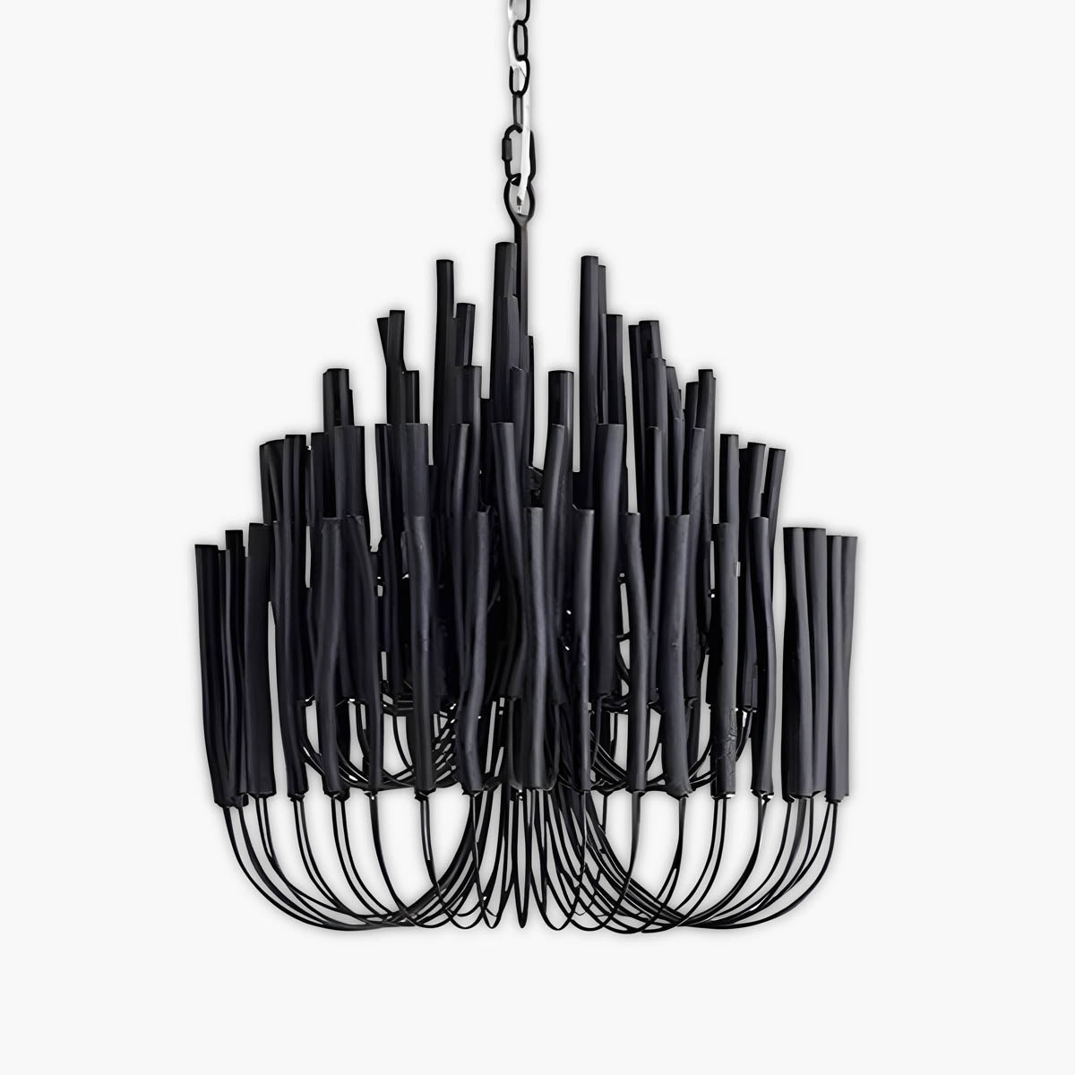 Hartley Beam Wood Chandelier — gallery image 1