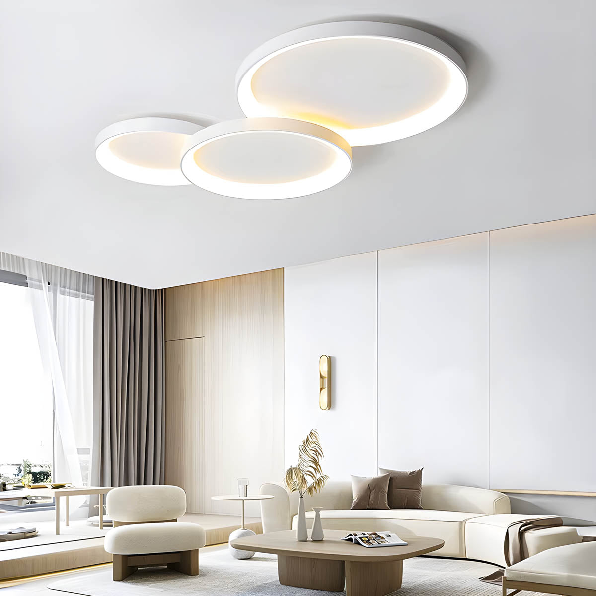 Mossley Beam Acrylic Ceiling Light — gallery image 5