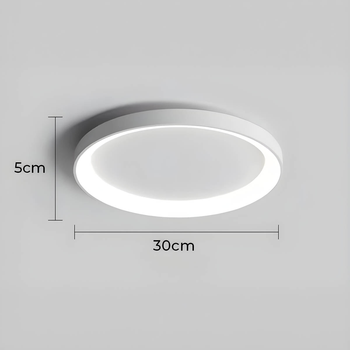 Mossley Beam Acrylic Ceiling Light — gallery image 8