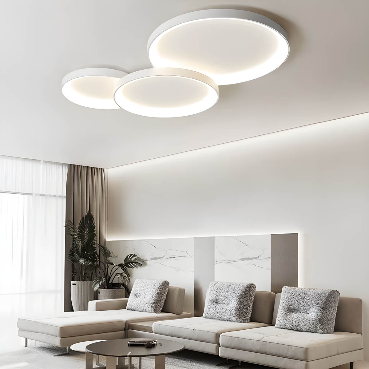 Mossley Beam Acrylic Ceiling Light — gallery image 6